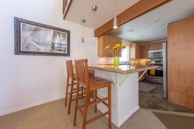 Kitchen view from hall